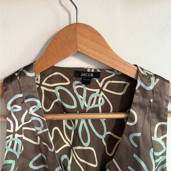 Y2K Jacob Floral Wrap Tank – XS - Picture 3 of 5